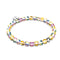 Sonneneruption | Silber | Galaxie Glasperlenarmband